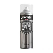 Jenolite - 1 x 500ml Aerosol Back To Black Bumper & Trim - 500ml (Restores & Protects Bumpers, Trim and Rubber)