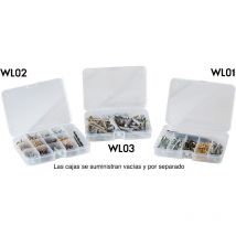 1 x Gt Line WL04 - Boîte vide pour petits objets (10 compartiments)