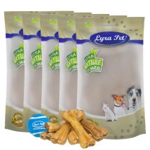 Lyra Pet - 50 pièces d'os à mâcher remplis de tripes env. 15 cm + balle de tennis
