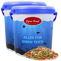 Lyra Pet - 2 x 10 Liter Lyra Pond Pond Colour Sticks Mix im Eimer