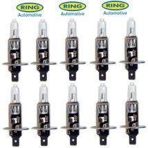 10 Ampoules H1 12V 55W - P14.5S