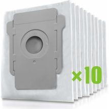 Ahlsen Pack De 10 Bolsas Irobot Roomba I7, Bolsas De Polvo De Repuesto Para Aspiradora Irobot Roomba I7 I7+ / I7 Plus E5 E6 E7 S9 S9+