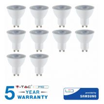 GU10 8 Watt cold light bulb 10 pieces