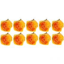 10 Boîtes à encastrer mixtes