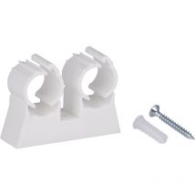 Noyon&thiebault - Collier de fixation double pour tube multicouche nu Ø16 x10 colliers doubles