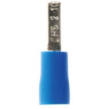 10 cosses embouts Ø2,9mm - Bleu Zenitech