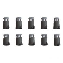 Arti Teq - 10 crochets Micro Grip autobloquant pour câble ø 2 mm