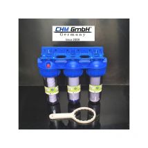 10 Triple filtre à eau 3/4