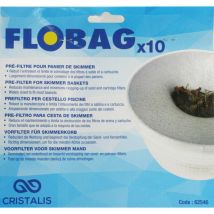 Flovil – 10 filtres jetables pour panier de skimmer – Largeur, Type de piscine, Longueur