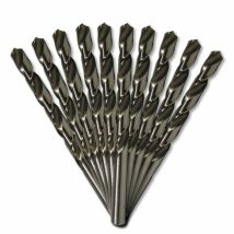 10 forets métaux hss M2 Pro d. 7 mm x Lu. 69 x Lt. 109 mm 135° taillé, meulé pour aciers Diamwood