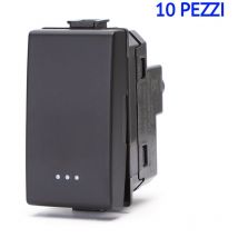 Interruttori deviatore serie bticino matix compatibile 10 pezzi