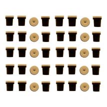 Equipement Express Sicoba - 10 jeux de 4 Buses céramique noires pour Pistolet Sableuse : 3mm