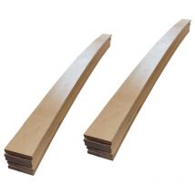 Aob Diffusion - 10 lattes - 874x48x8 mm - pour sommier / bz / clic clac