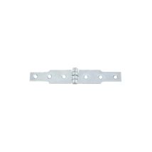 Industrielle De Sedan - Bisagra congelada, 50 x 3 mm, 2 x L.120 mm, zincada en blanco
