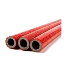 Alfaflex - 10 Meters of red 15mm Extra Strong Pipe Foam Insulation Lagging Wrap 6mm Thick
