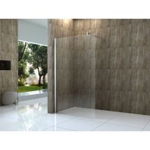 10 mm Duschtrennwand vacante 138 x 200 cm