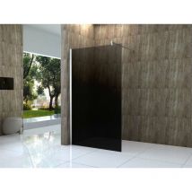 10 mm Duschwand vacante-smoke 80 x 200 cm