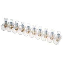 Morsetti unipolari 6 mm² – 10 pezzi – Morsetto a U unipolare – Orobica Store