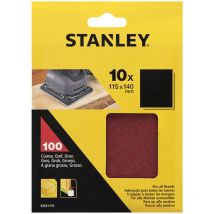 10 Schleifpapierblätter ohne Bohren STY-STA31155-XJ