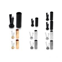 10 paires de têtes de lacet de chaussure - Embouts de cordon en métal pour lacet de chaussure Accessoires DIY Design