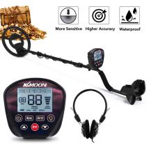 LIFCAUSAL Détecteur de Métaux MD-820KK avec Écran LCD Grand Format Portable Haute Précision pour Chasse aux Trésors, Bijoux et Or (Adultes/Enfants)