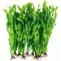 10 Pcs Aquarium Plantes Artificielle En Plastique Plante Aquatique Artificielle Aquarium Decoration Plantes Artificielles En Plastique Paysage