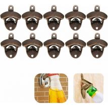 10 pcs ouvre-bouteille mur ouvre-bouteille mural