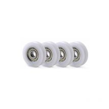 10 pcs u Nylon en Plastique intégré 608 roulements à Billes de Gorge 8 30 10mm Poulie de Guidage,de Debuns