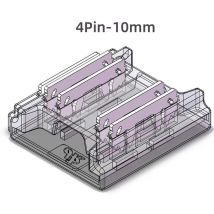 Connettore Rapido per Strisce Led cob e smd a 4 pin rgb da 10mm