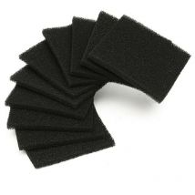 10 pièces éponge de filtre à charbon actif pour 493 absorbeur de fumée à souder esd extracteur de fumée fer à souder kits d'outils de soudage