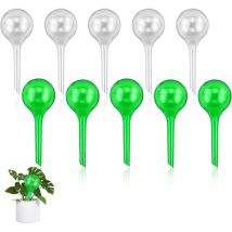 10 Pièce Globes d'Arrosage, Automatique Bulbes d'Arrosage Goutte à Goutte Bulbes pour d'Arrosage Automatiqulantes Arroser des Globes pour Arrosage