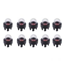 10 Pièces Ampoule Amorçage D'essence, Ampoule de Carburant Pompe, Bulle D'huile de Carburateur, pour Stihl/Weed Eater/McCulloch/Ryobi Echo