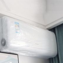 Gotrays - 10 Pièces Couvercle de Climatiseur, Jetable Cache Poussière pour Climatiseur Mural Intérieur, Couvercle de Climatiseur Anti-poussière,