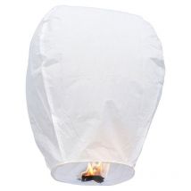 10 pièces Lanterne,Lanternes du ciel blanc - Lumières de souhaits volantes chinoises,Lanternes chinoises volantes en papier - RWLanterne