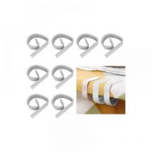 10 Pièces Pince Nappe Exterieur, Pince Nappe Table De Jardin, Pince Nappe Table Epaisse, Pince Nappe Table, Pince Nappe Blanche, Pince Nappe