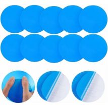 30 Pièces Rustine Piscine, Piscine Patch Kit De Réparation, Piscine Kit De Réparation, Réparation Plastique Correctifs Auto-adhésives Rustine pour