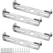 10 pièces Supports de fixation pour plafonnier 95 mm Accessoires d'éclairage suspendu suspendues Accessoires pour suspension et lustre