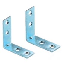 10 pz lastrina angolo staffe ad l rinforzo zincate 2 3 4 5 6 7 8 10 cm staffa zi taglia: 7x7