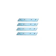 10 pz lastrina staffe diritta lineare zincate 4 6 8 10 12 14 16 18 20 cm staffa taglia: 12