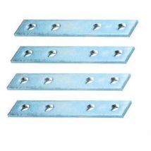 10 pz lastrina staffe diritta lineare zincate 4 6 8 10 12 14 16 18 20 cm staffa taglia: 18