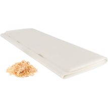 10 sacs de récupération à copeaux et poussières de bois en plastique - d. 450 mm x l. 1700 mm x ép. 150 microns