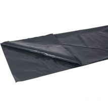 10 Sacs poubelle noir - 240L - 55μ
