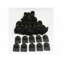 10 sangles + attaches pour enrouleur piscine Kokido