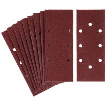 10 feuilles de papier de verre perforées