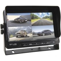 10' Split Screen 12/24v 4 Videoeingänge + Audioausgang sodiflash - 74510