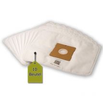 10 Staubsaugerbeutel passend für Akai av - 1602 th + 1 Mikro-Filter