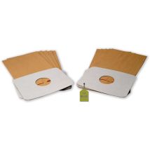 10 Staubsaugerbeutel passend für Bosch bbs 20... electronic/alpha