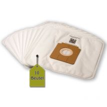10 Staubsaugerbeutel kompatibel mit White&brown Alliage 2 + 1 Mikro-Filter