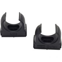 10 Stück Obo Bettermann Quickschellen Rohrschellen schwarz M25