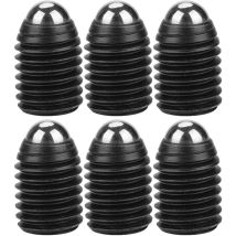 10 Stücke M12 Gewinde Innensechskant Kohlenstoffstahl Kugelantrieb Federnde Druckstücke Set Schraube Gewinde Ball Plunger Kohlenstoffstahl Kraft Ball